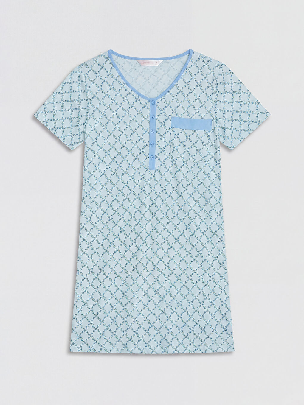 فستان نوم أخضر امرأة