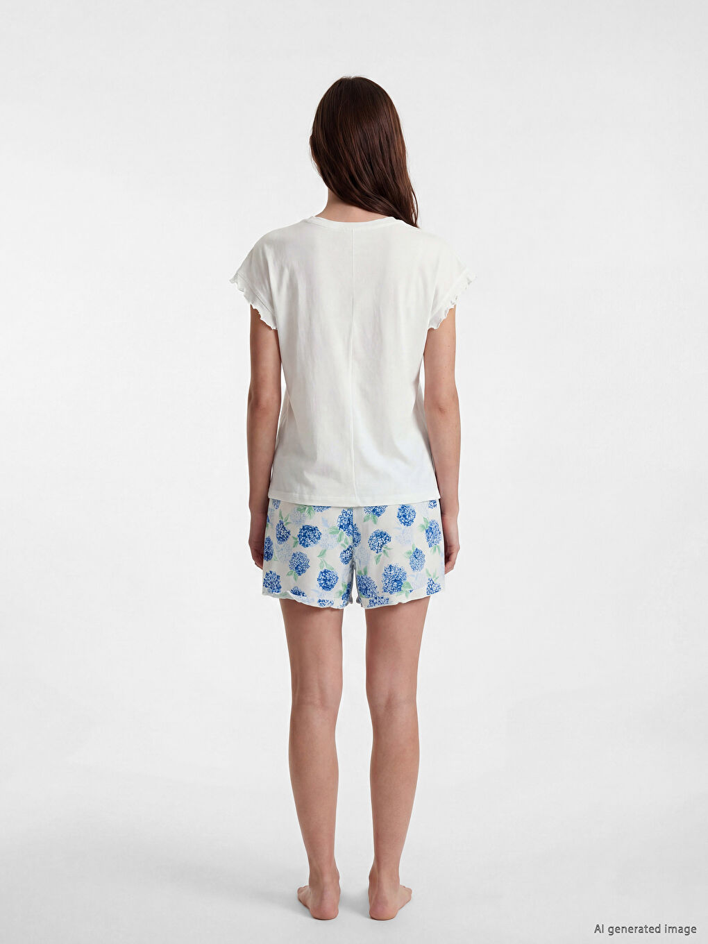 Floral Women's Short Pyjama Set-3