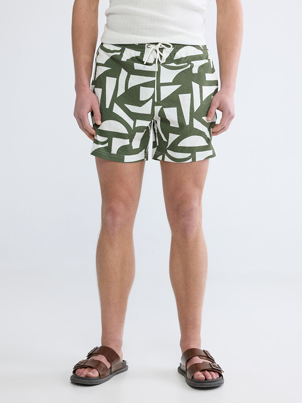 Muškarac ZELENA Kupaće kratke hlače-1