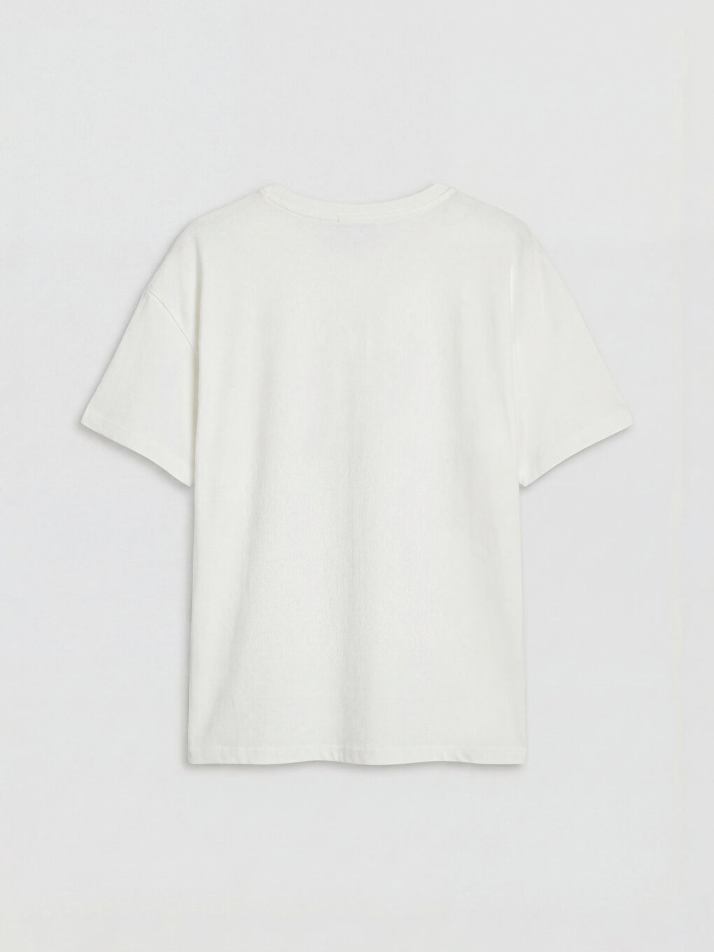 Pembe Bisiklet Yaka Baskılı Kadın Şortlu Pijama Takımı-2