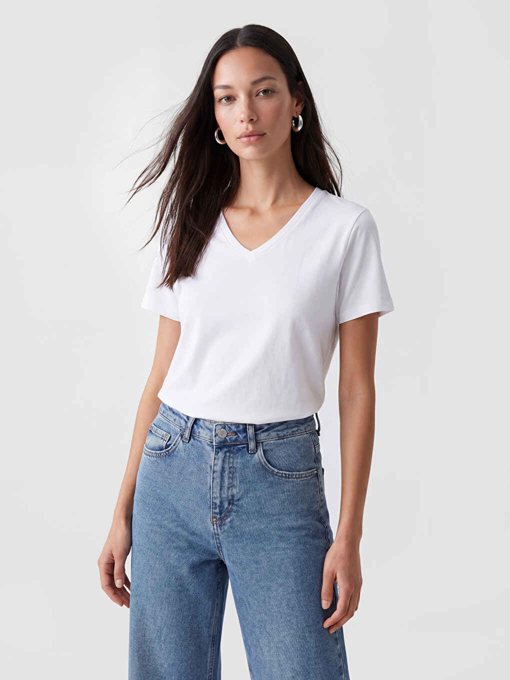 V Neck Women's T-Shirt