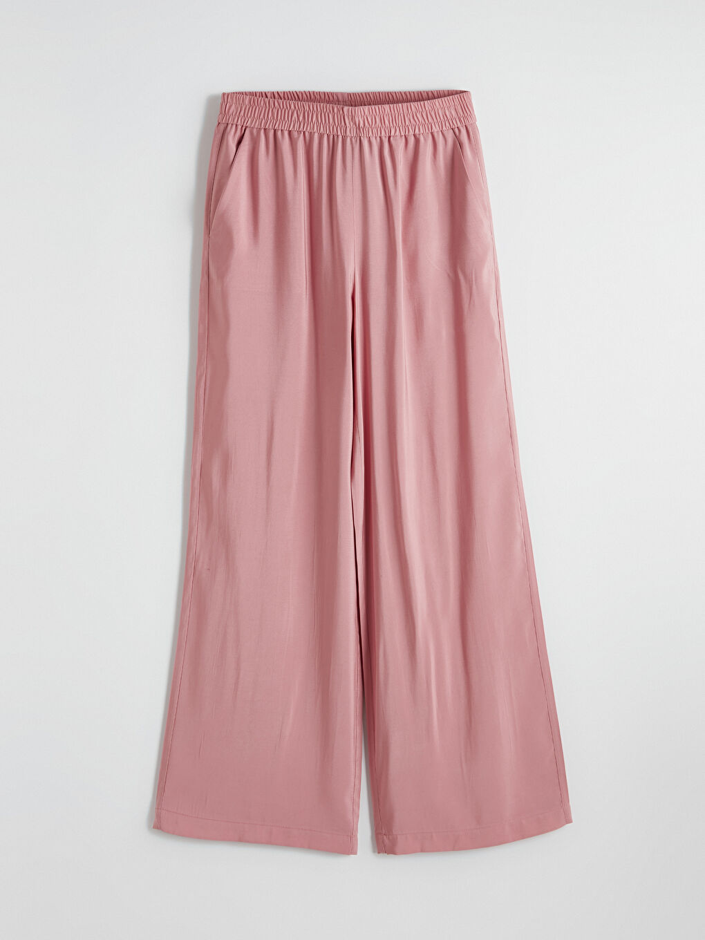 Women's Trousers with Elastic Waistband-4