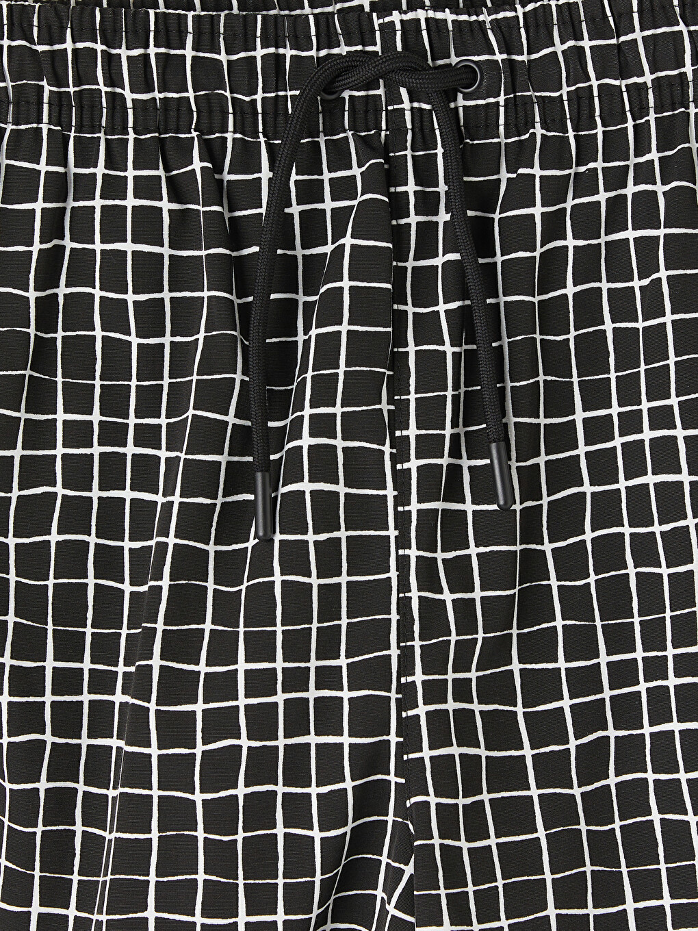Short Checked Men's Swimming Shorts-5