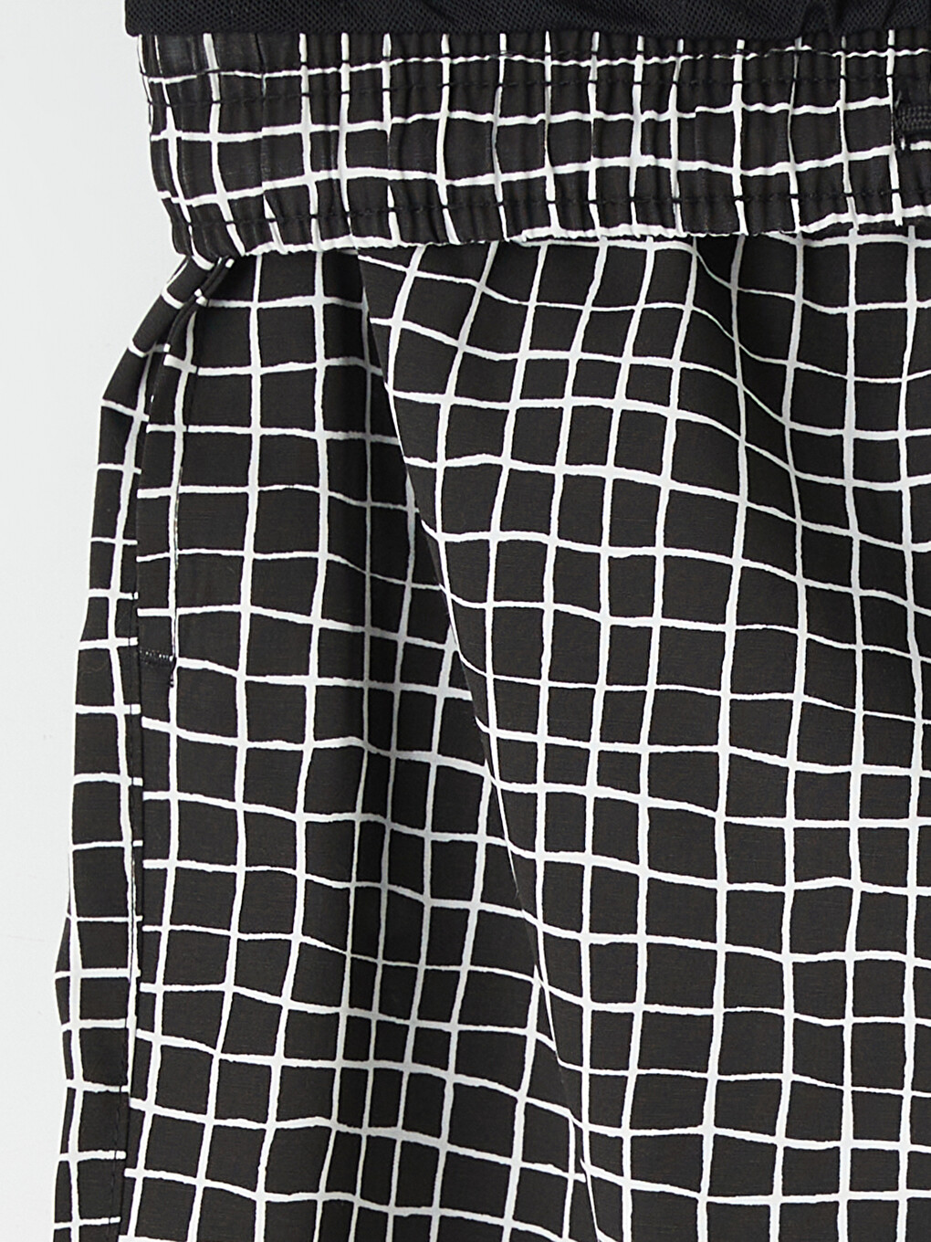 Short Checked Men's Swimming Shorts-6