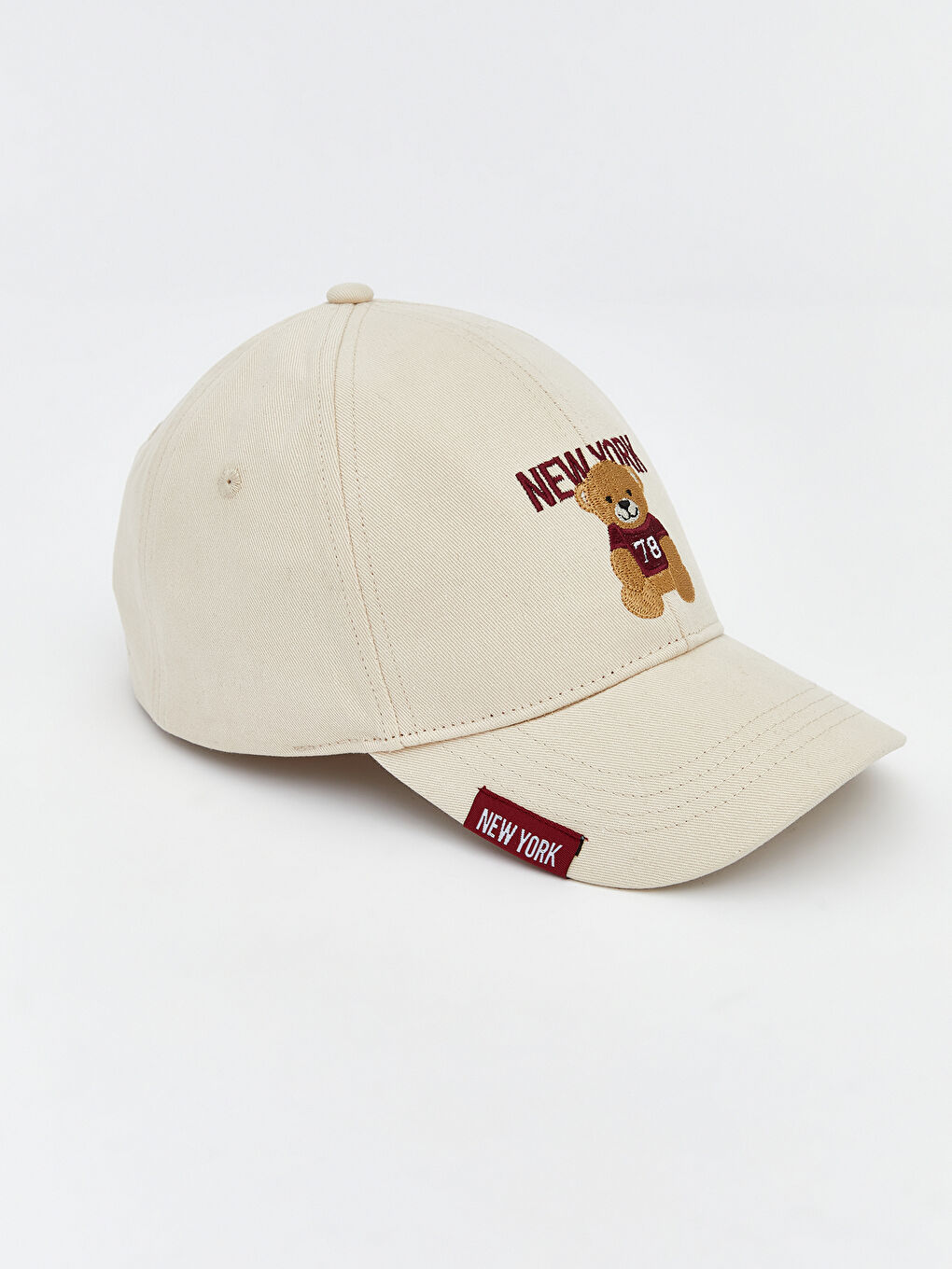 Girl ECRU Baseball Cap-1