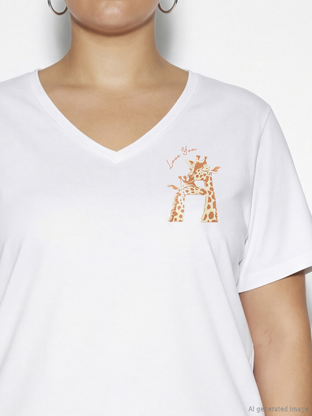 Woman White T-Shirt-2