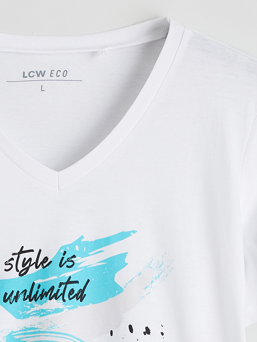 T-shirt E Stampuar Me Jakë V Për Gra-5