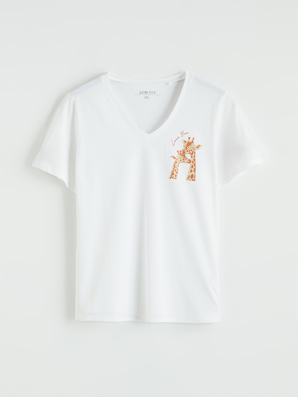Woman White T-Shirt-4