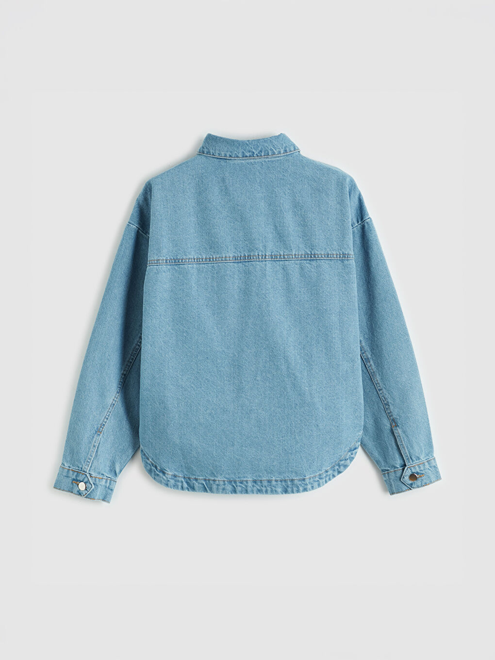 Woman BLUE Denim Jacket-1