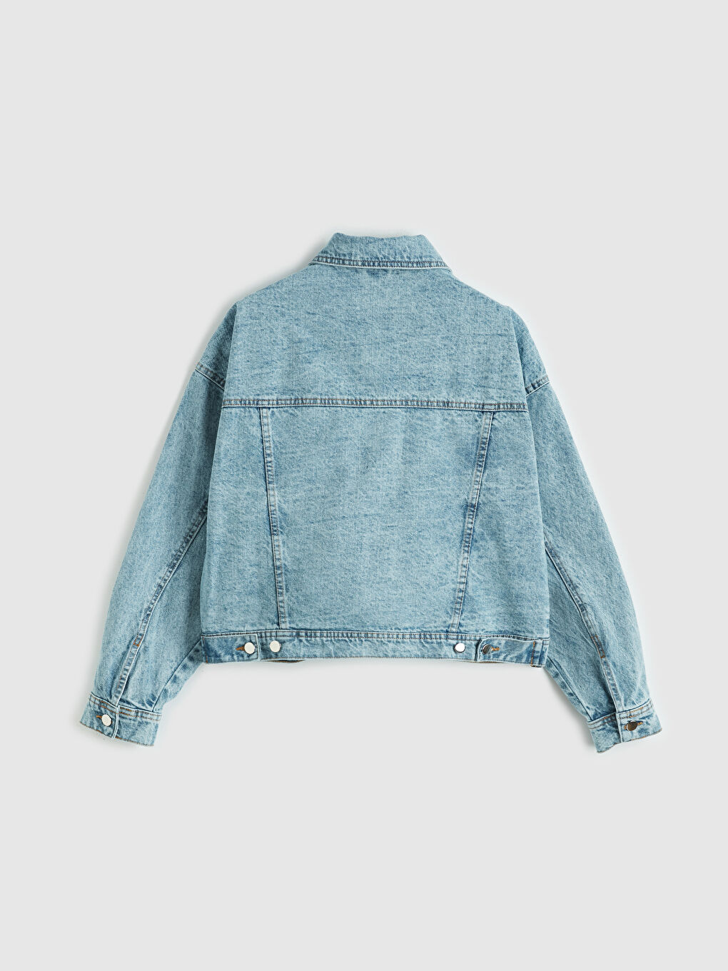 Woman BLUE Denim Jacket-1