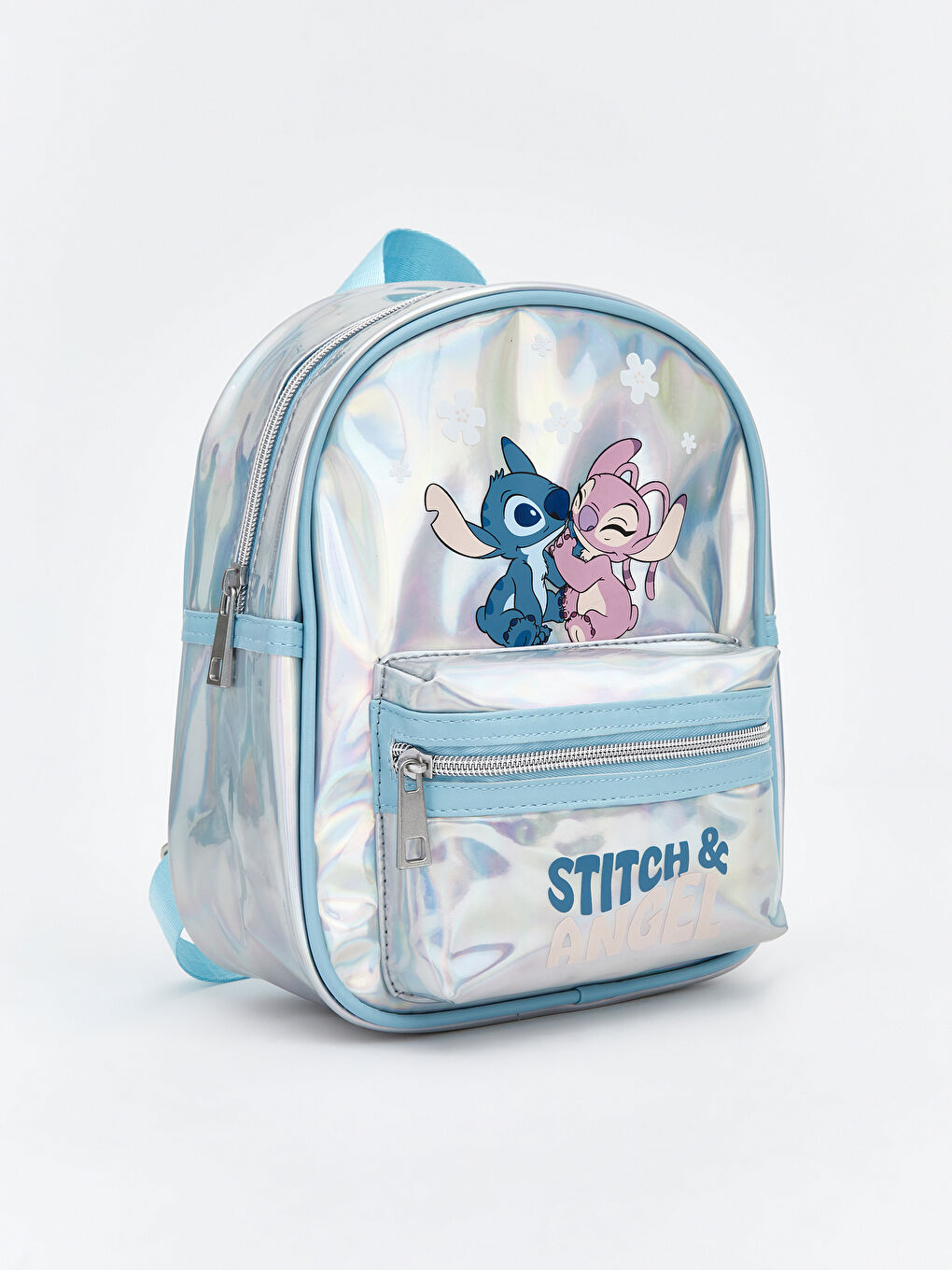 Lilo & Stitch Print Backpack for Girls-1