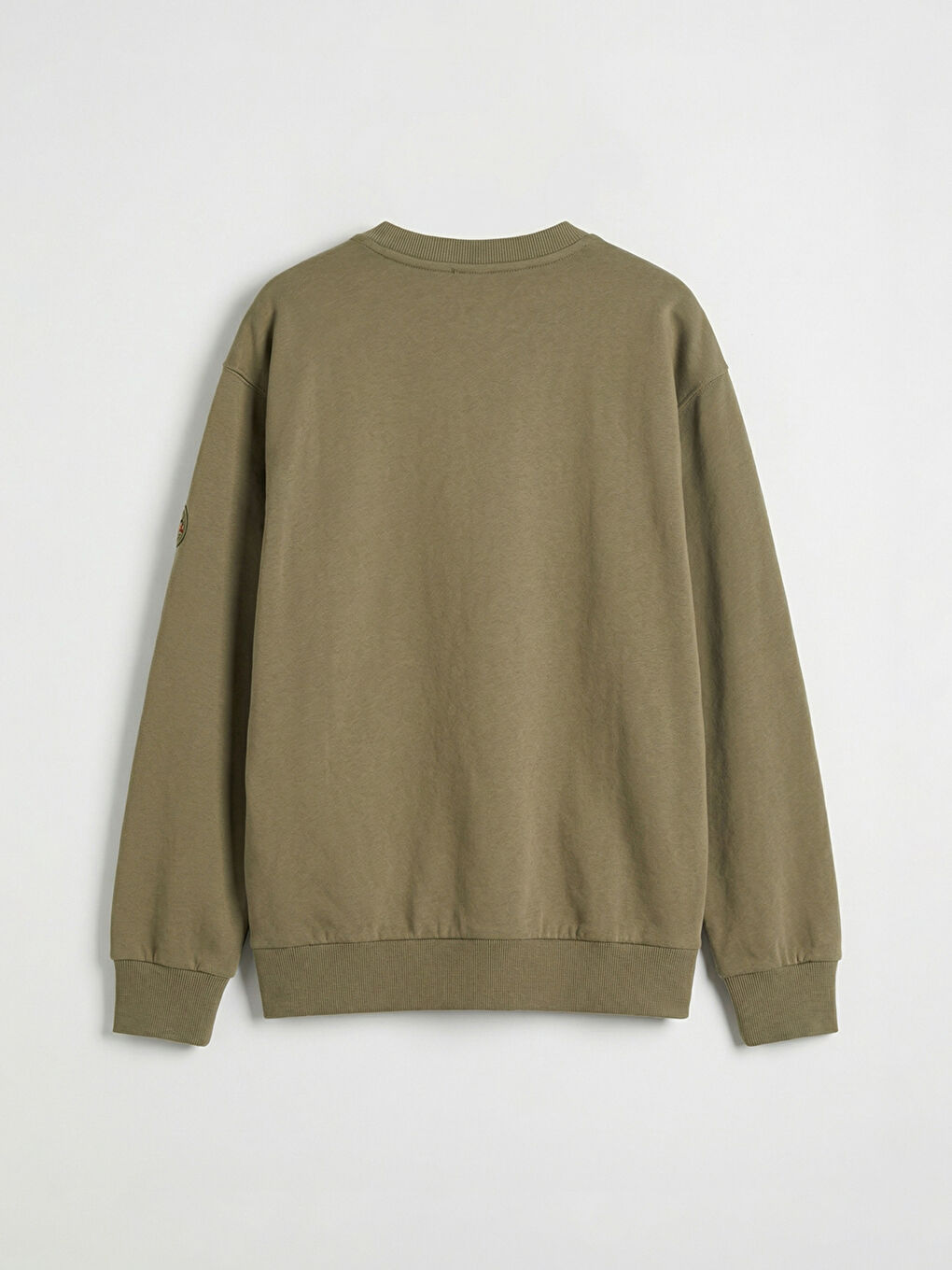 Haki Erkek Çocuk Minecraft Baskılı Sweatshirt-1