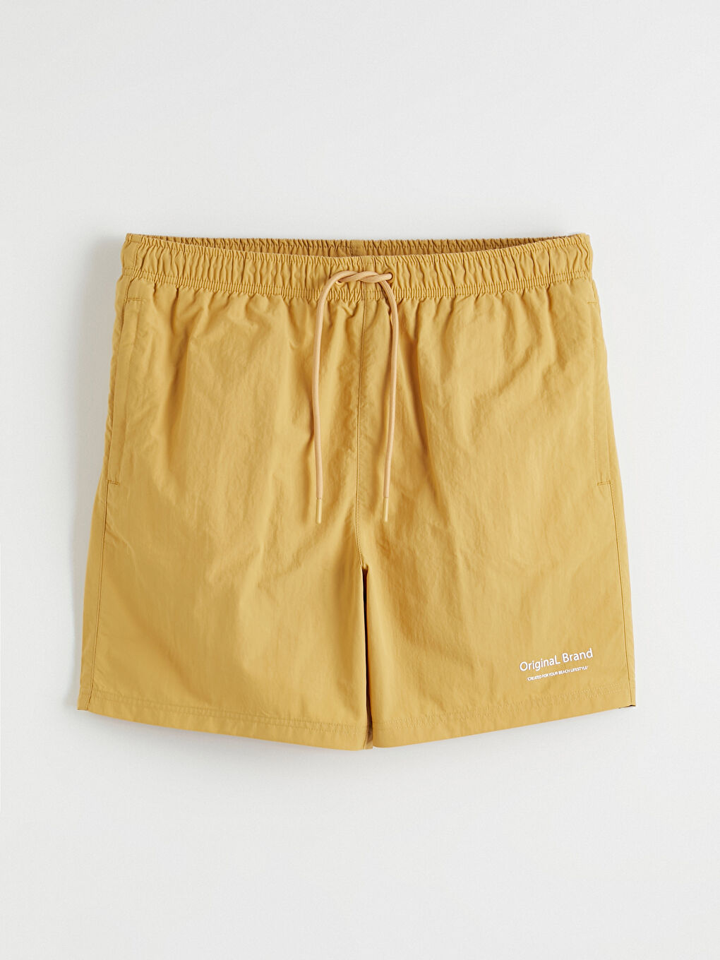 Short Printed Men's Swimming Shorts-4