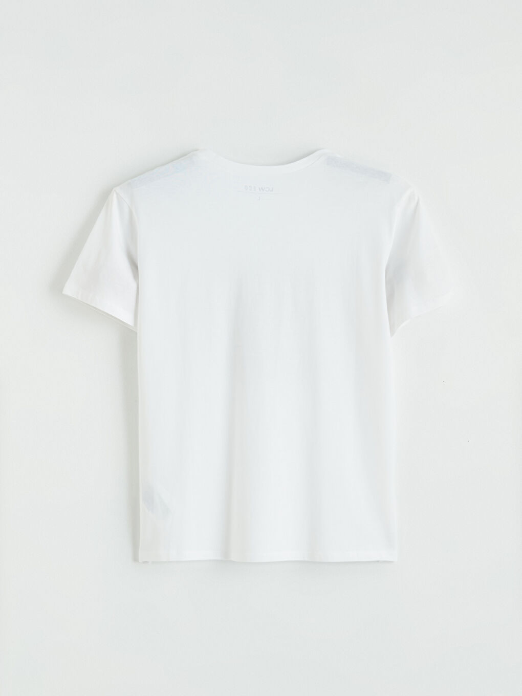 Crew Neck Printed Women's T-Shirt-5