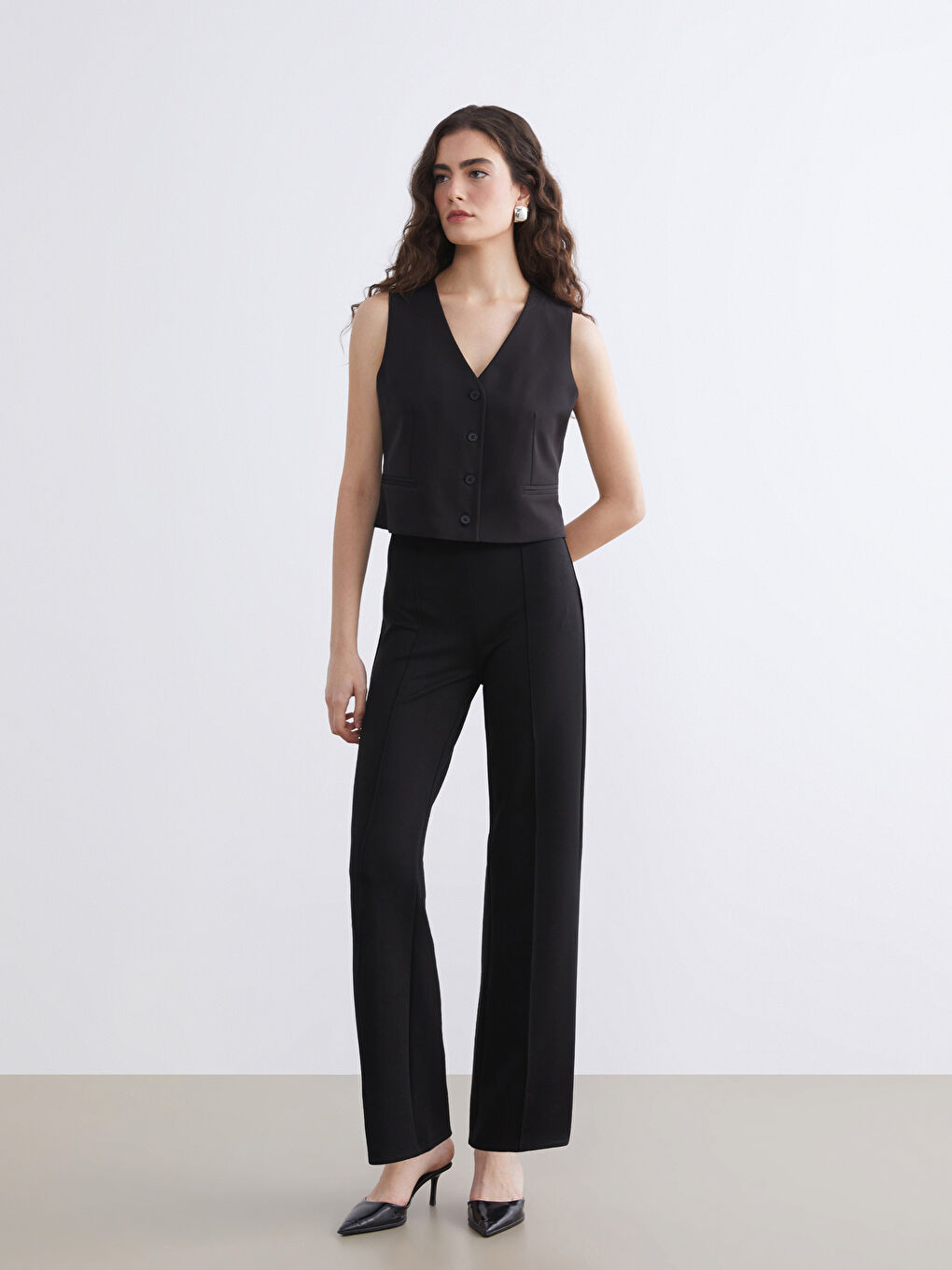 CRNA Elegantni prsluk Žena-1