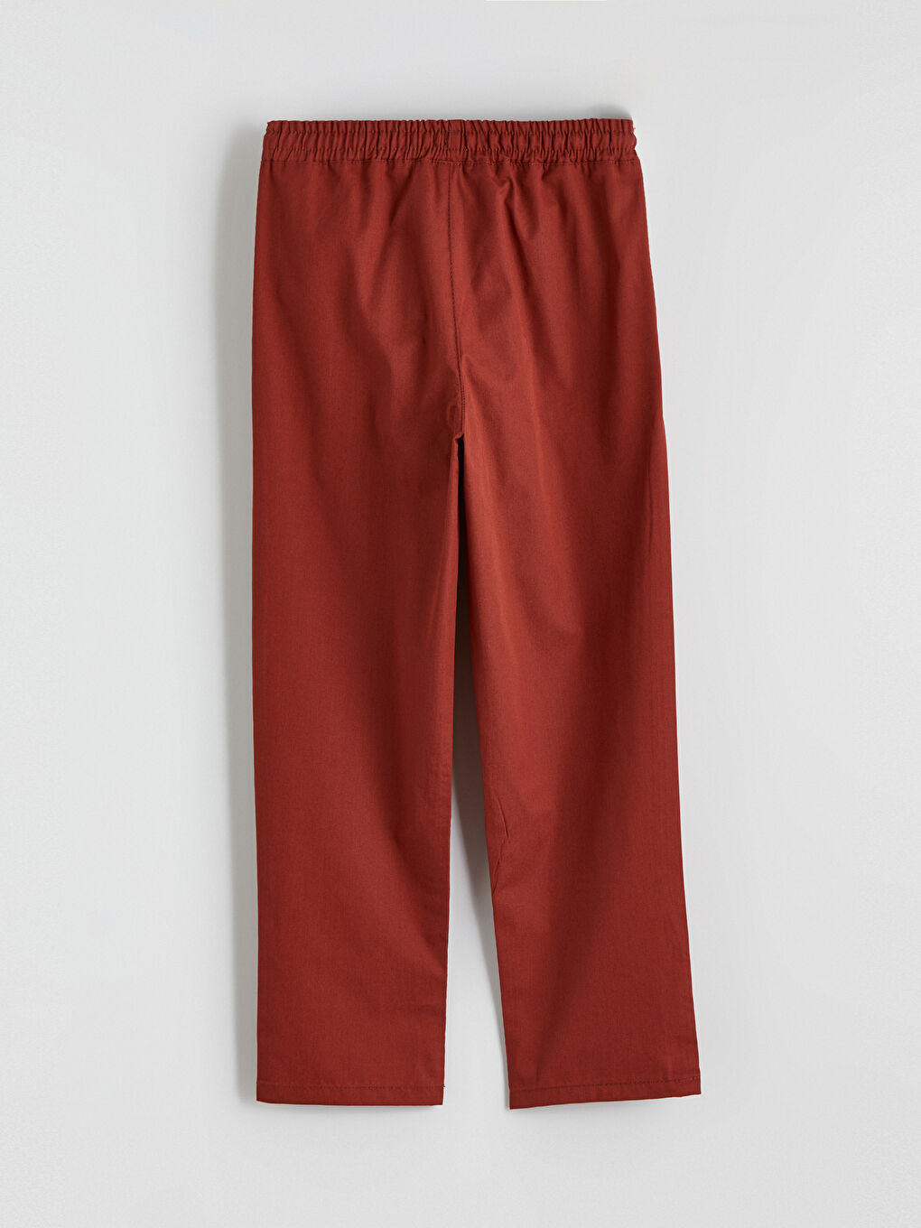 Kahverengi Beli Lastikli Erkek Çocuk Pantolon-2