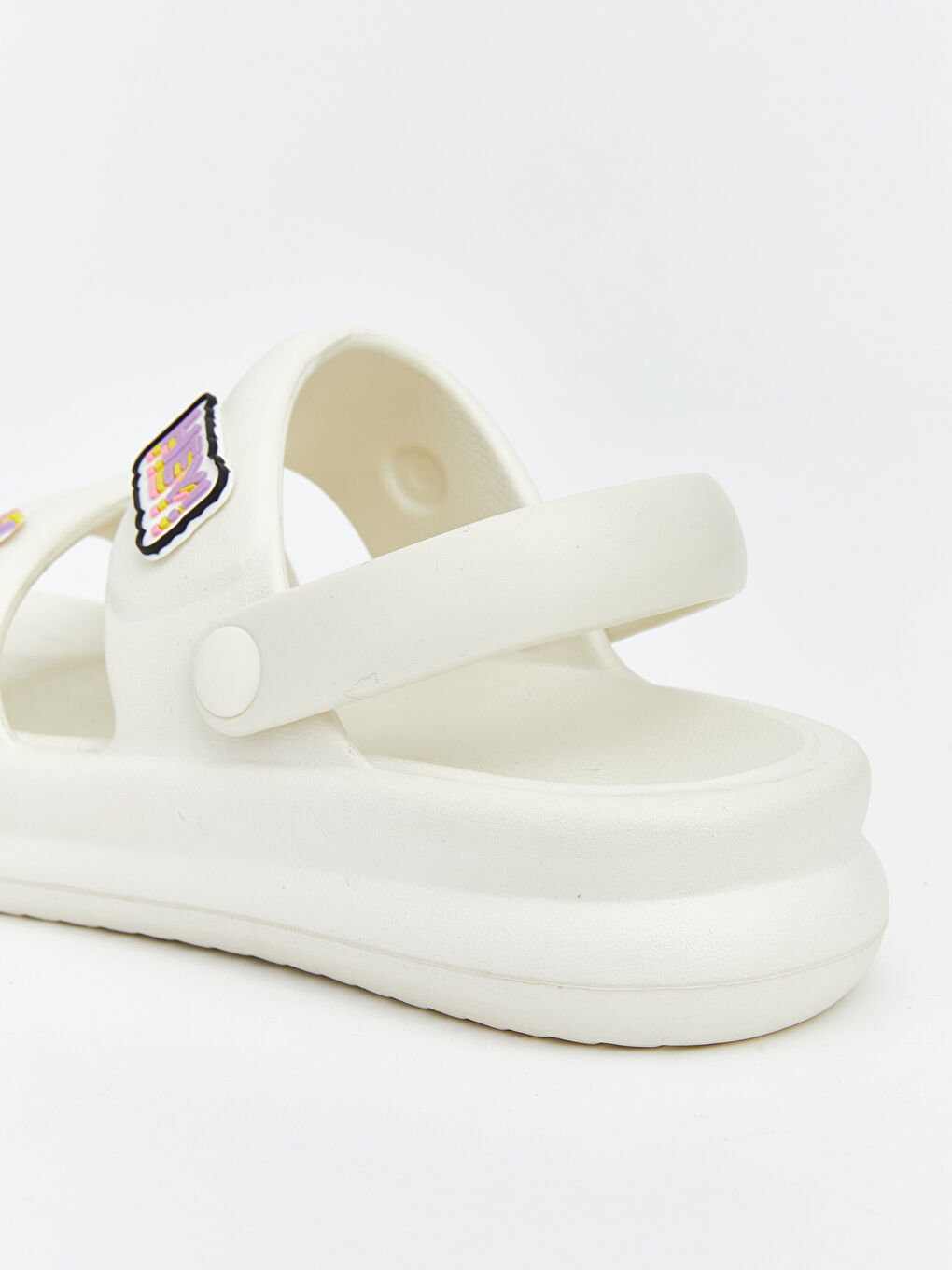 Printed Double Strap Women's Sandals-4