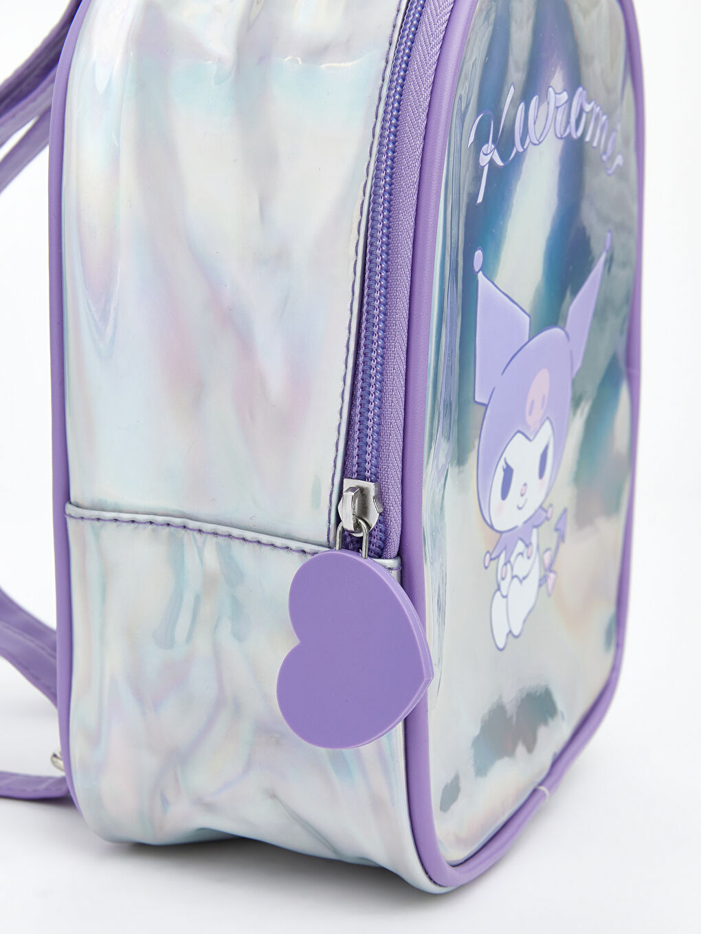 Kuromi Print Backpack for Girls-3