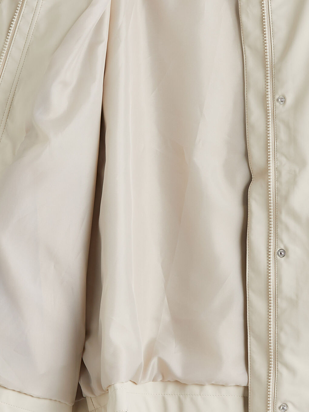 Әйелдерге арналған капюшонды оверсайз жасанды былғары жаңбырдан қорғайтын жамылғы-6