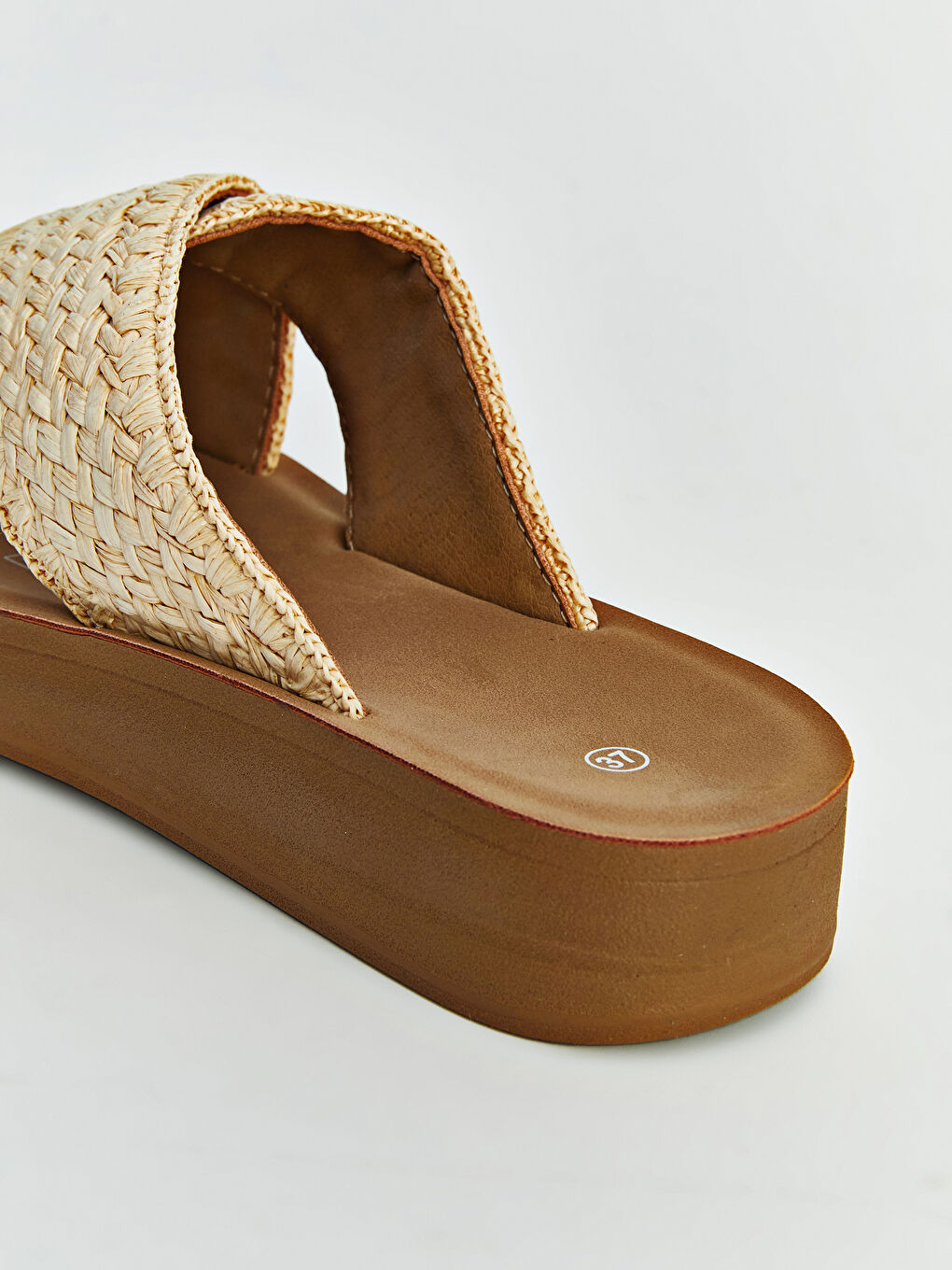 Woman ECRU Sliders-3