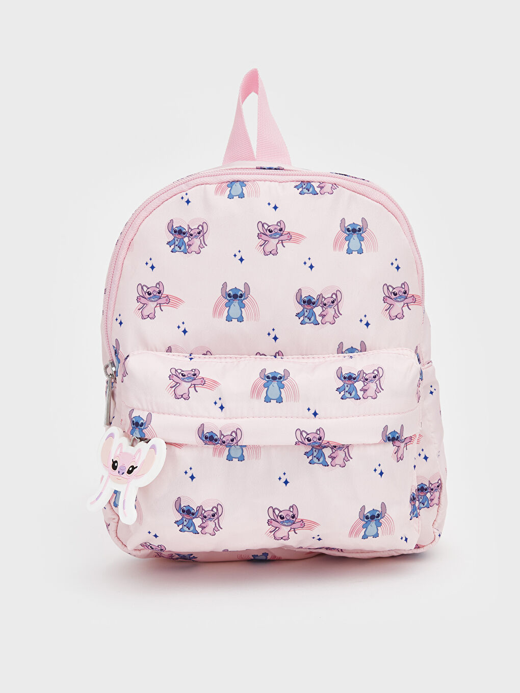 Stitch Print Backpack for Girls