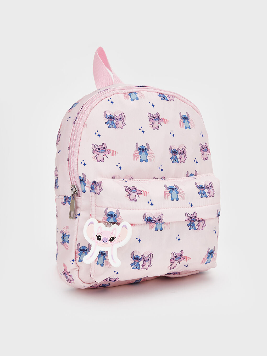 Stitch Print Backpack for Girls-1