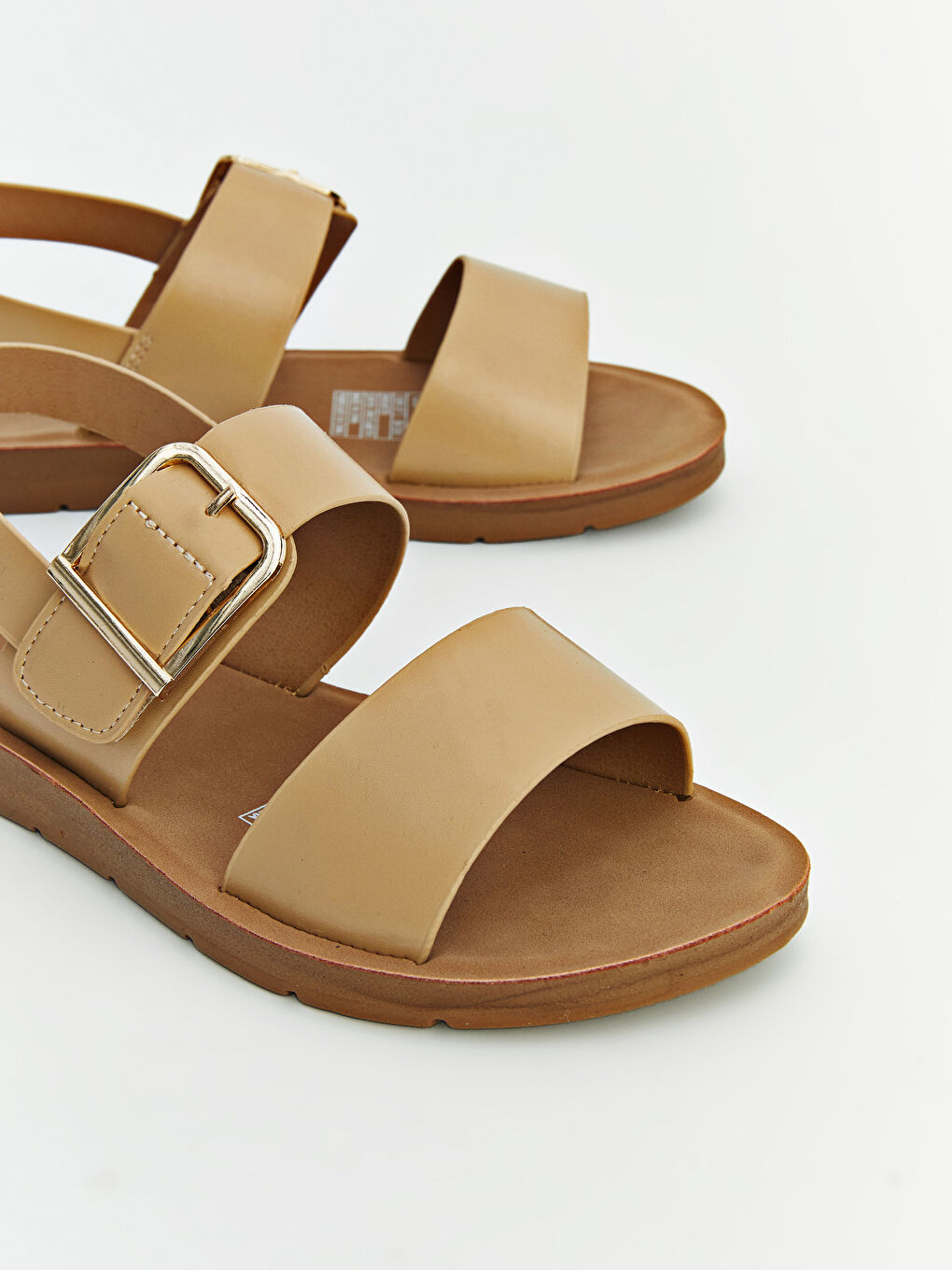 أحذية الباليه المسطحة للنساء من الجلد الصناعي-1