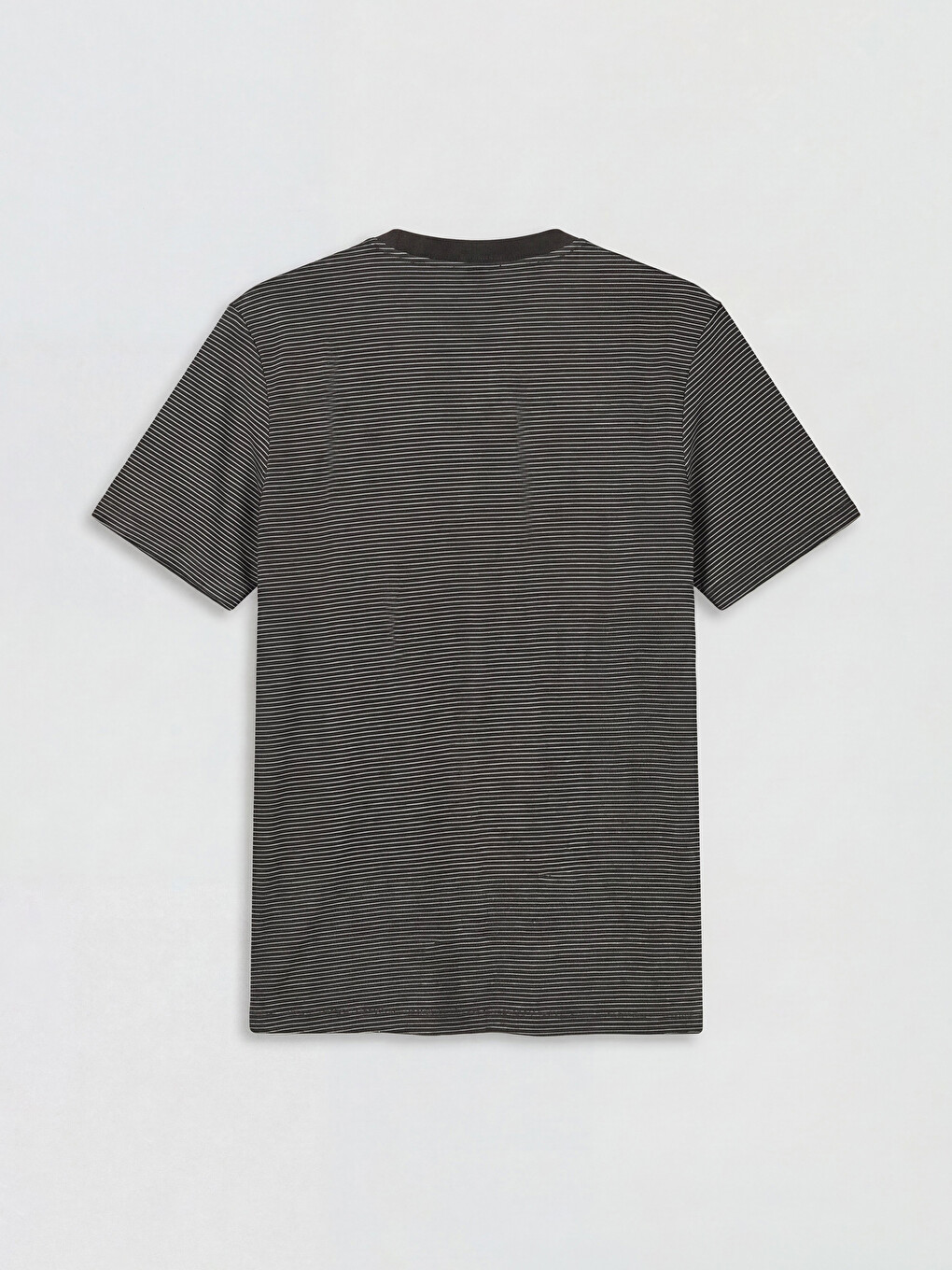 Crew Neck Striped Men's T-Shirt-5