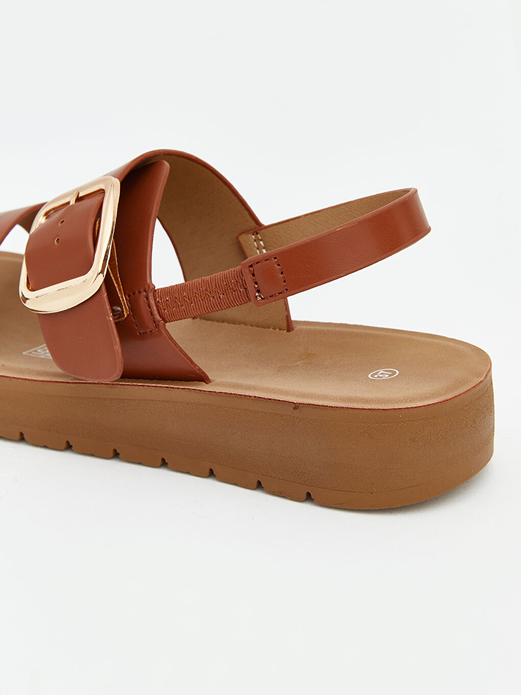 صنادل نسائية من الجلد الصناعي-4