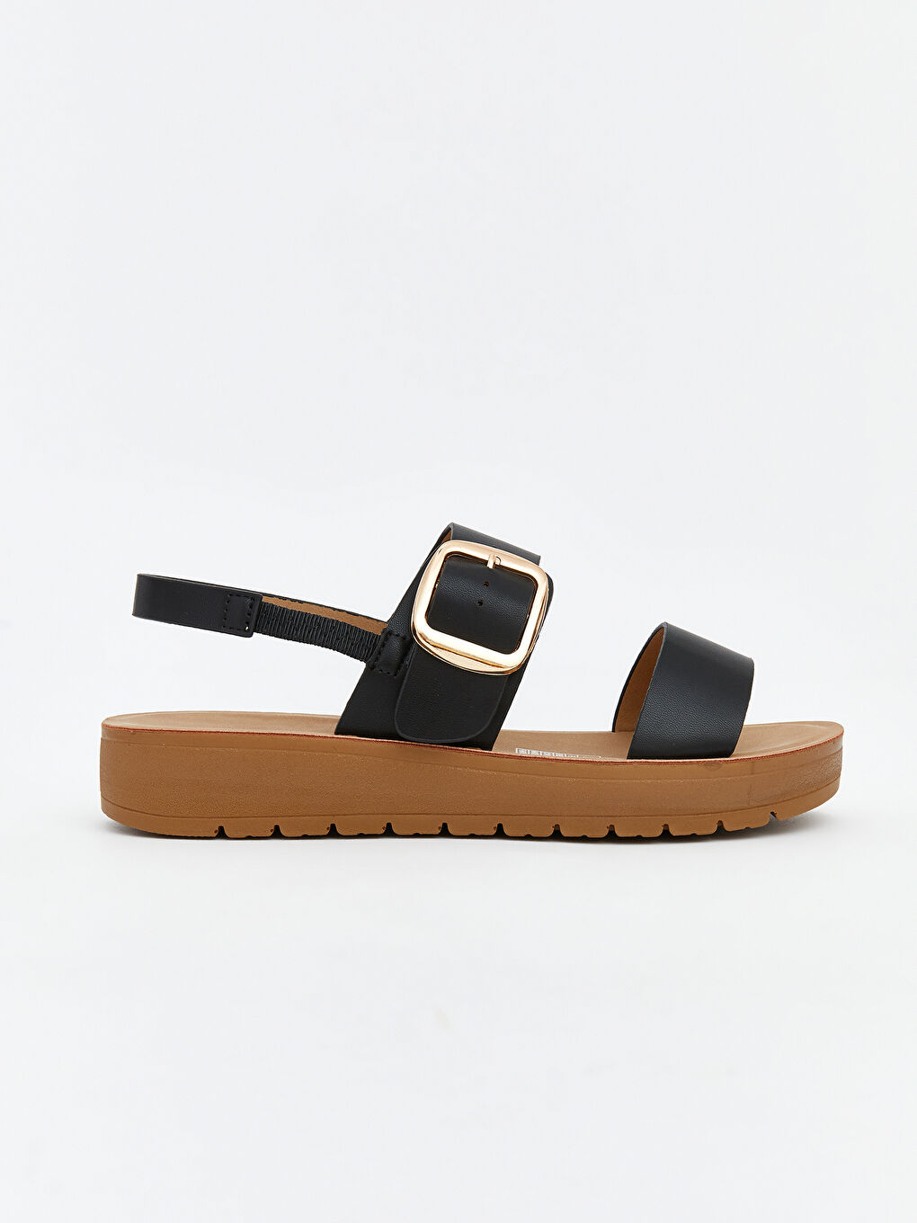 صنادل نسائية من الجلد الصناعي-1