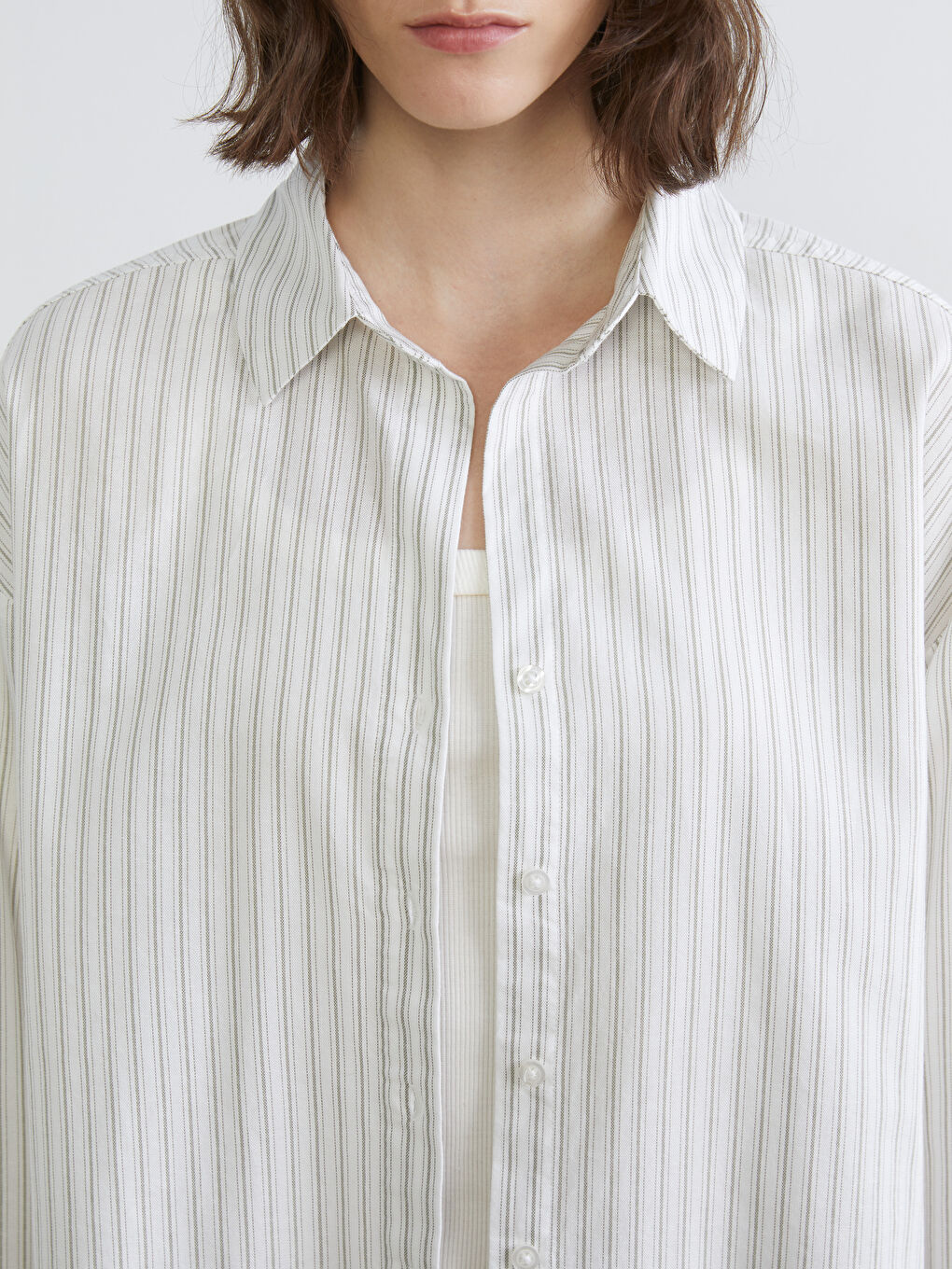 Женщины Хаки Рубашка-2