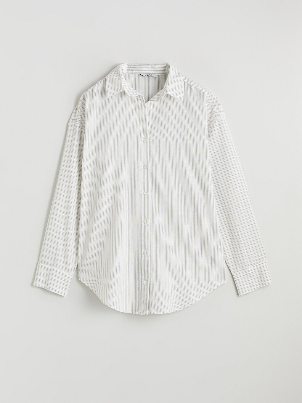 Женщины Хаки Рубашка-4