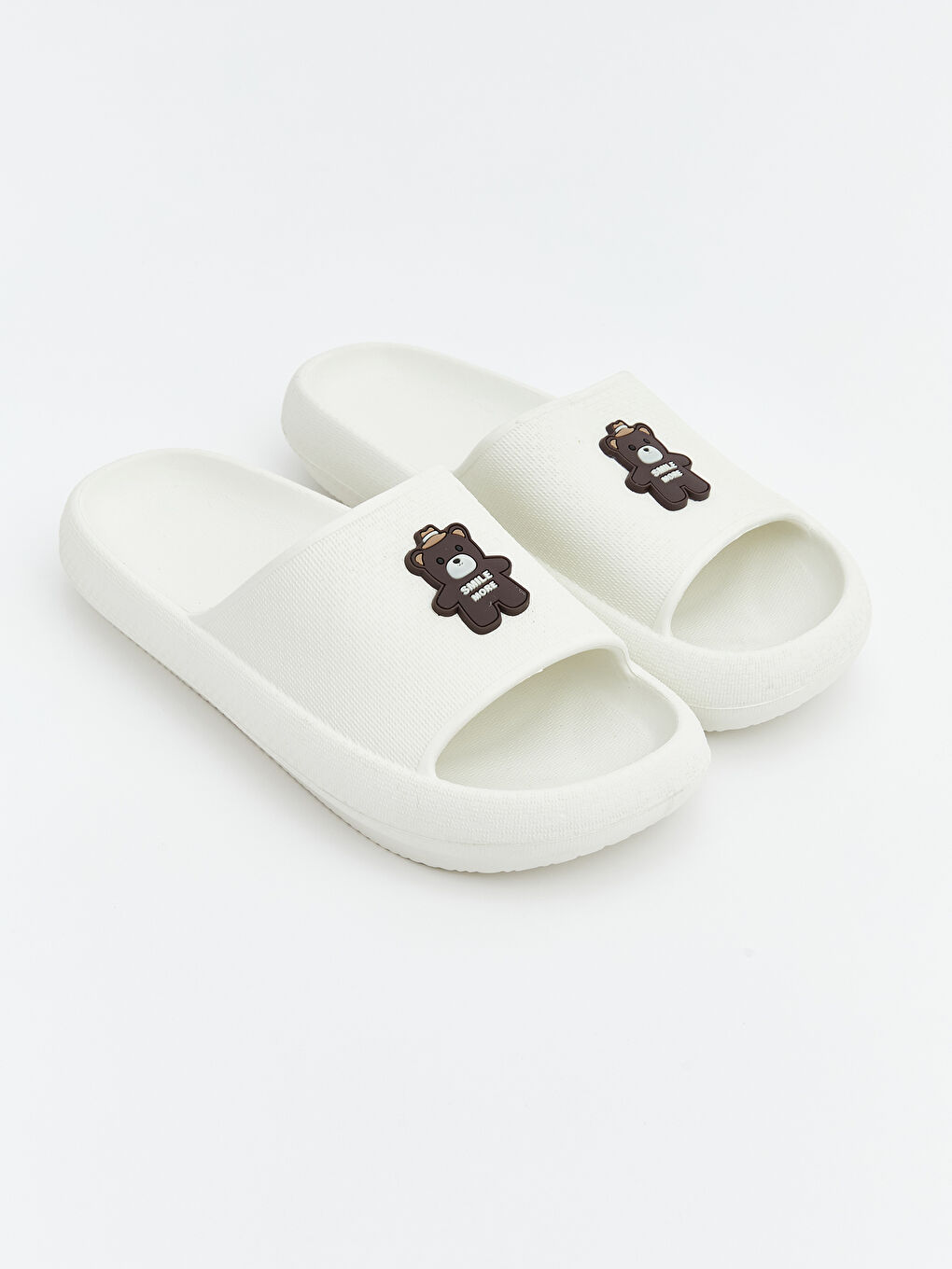 Women's Teddy Bear Print Slippers