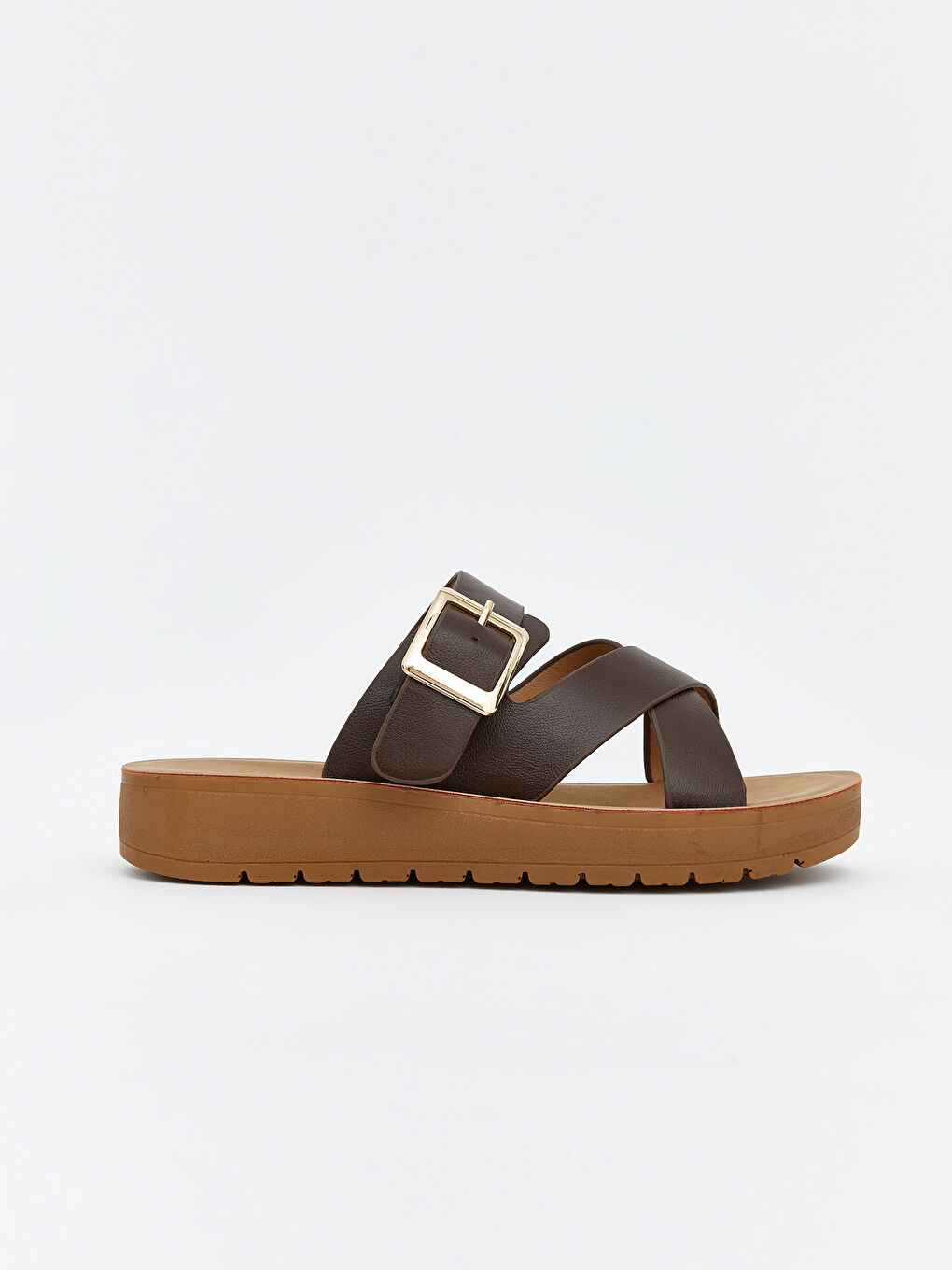 Faux Leather Women's Sandals-1