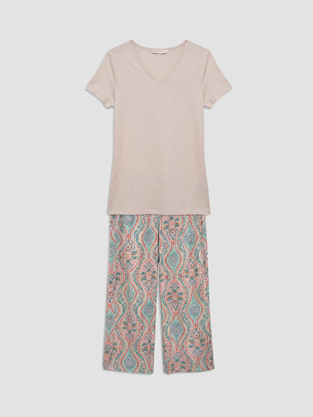 Žena EKRU Kapri pidžama set