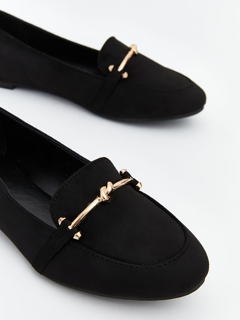 Suede-Look Women's Classic Shoes-2