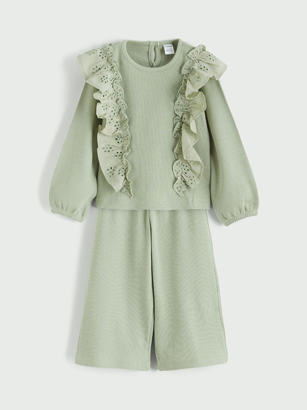 Long-Sleeved Girl's Suit 2-Pack