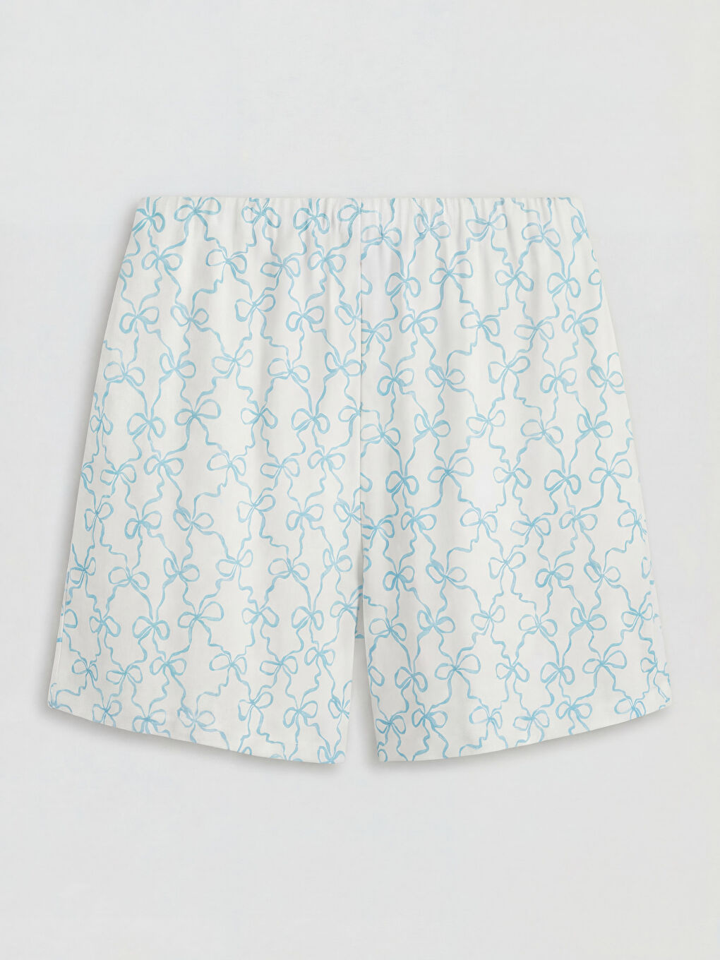 PLAVA Kratka pidžama komplet Žena-4