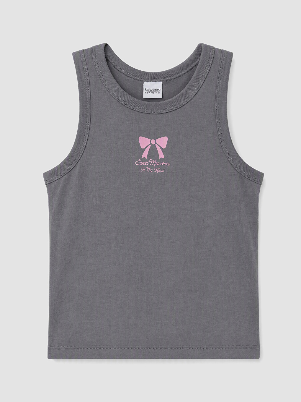 Girl Grey Shortie Pyjama Set-1