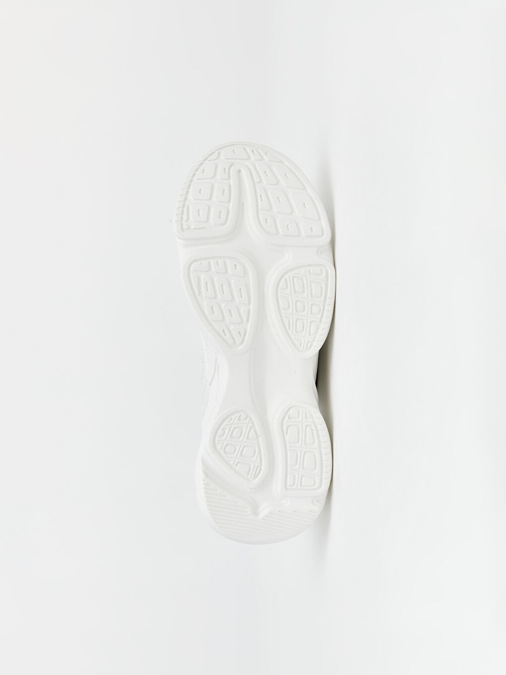 Beyaz Bağcıklı Kadın Spor Ayakkabı-4