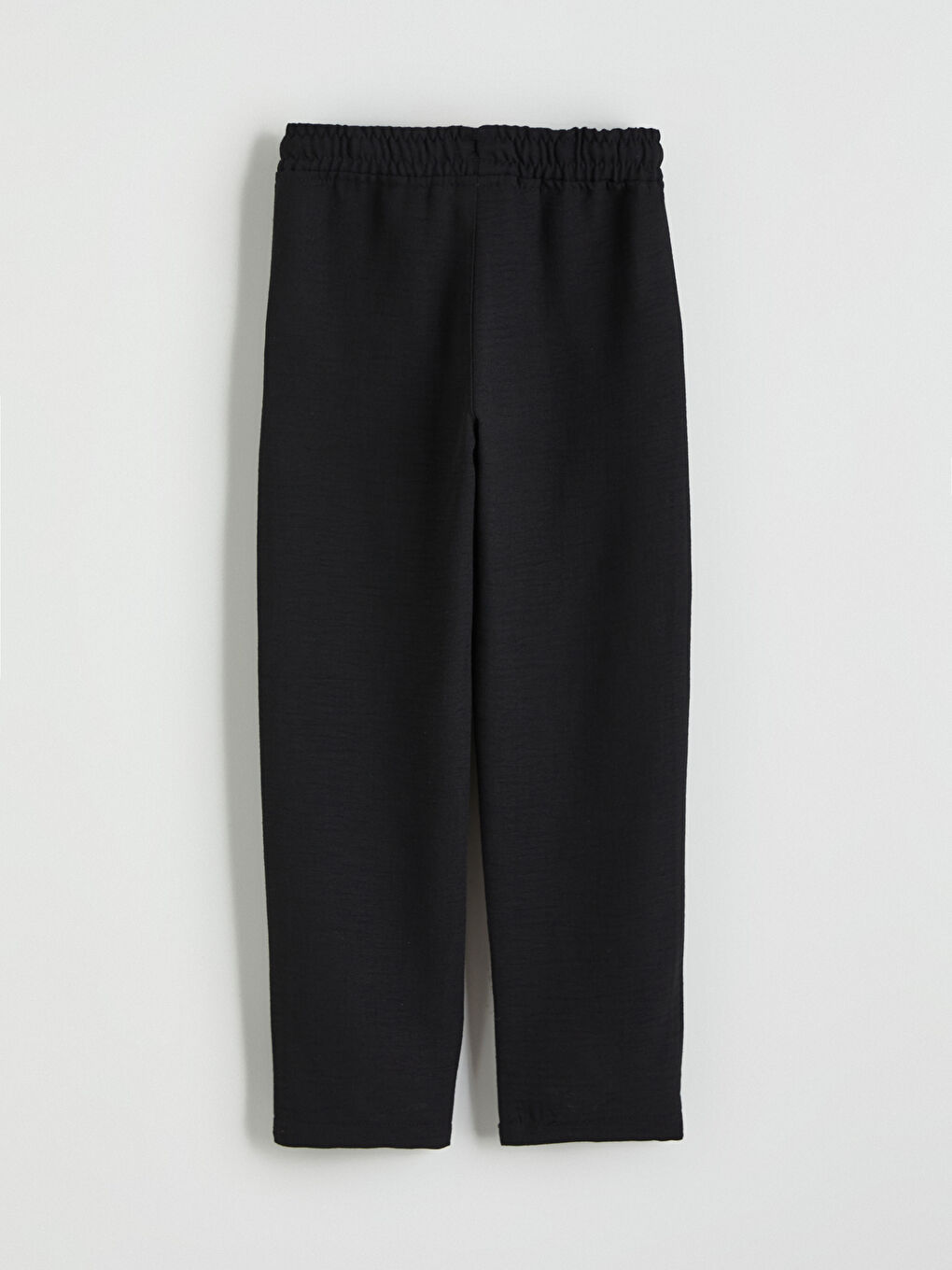 Siyah Beli Lastikli Erkek Çocuk Pantolon-2