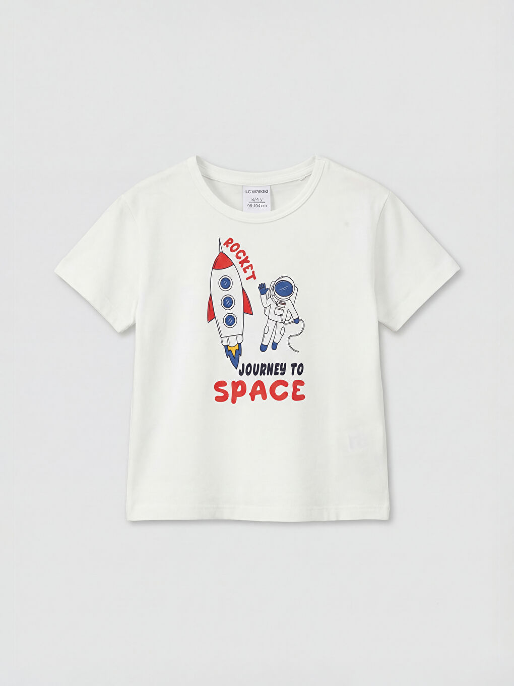 Dečija majica sa okruglim izrezom i štampom