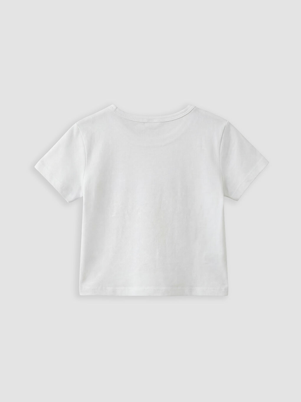 Bisiklet Yaka Baskılı Erkek Çocuk Tişört-1