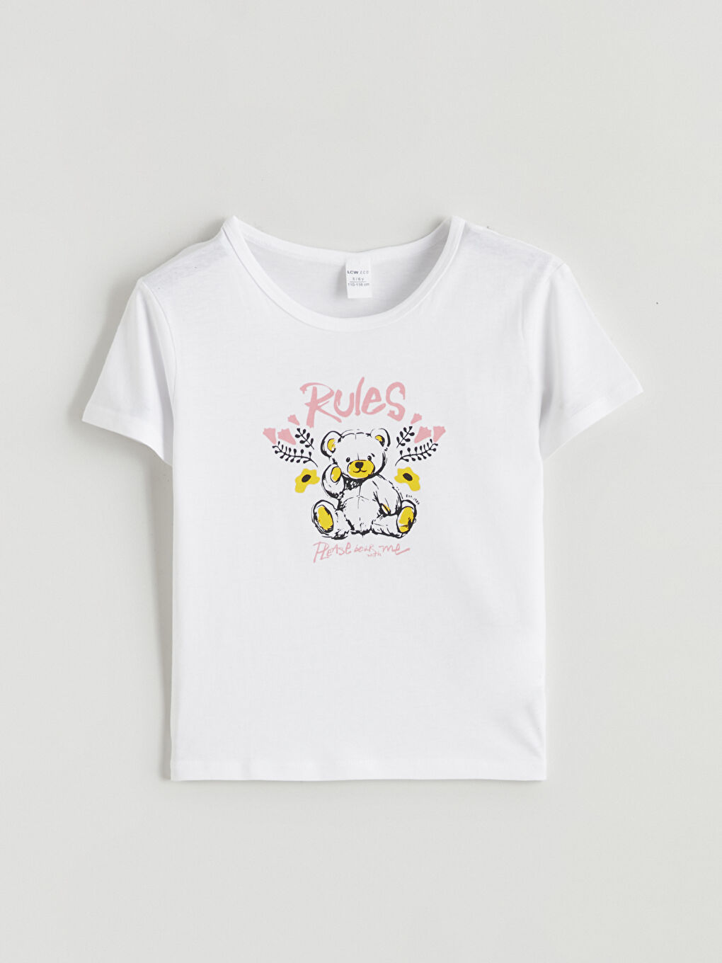 Момиче Бяло Тениска