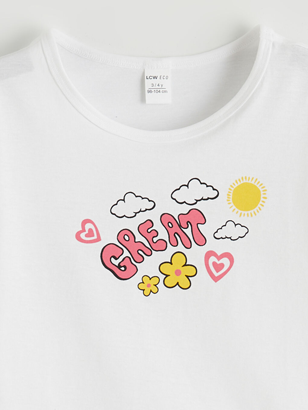 Girl WHITE T-Shirt-1