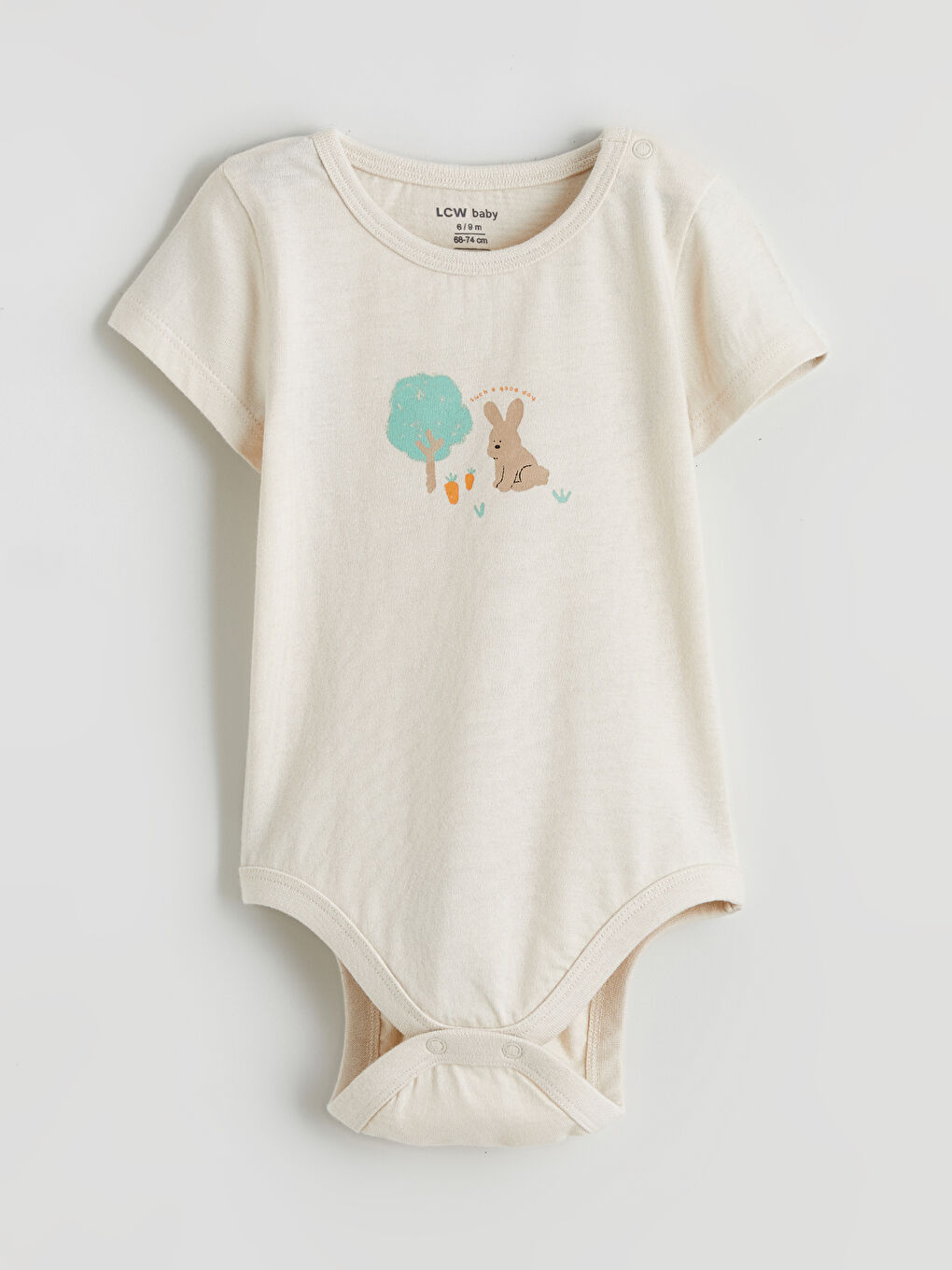 Printed Baby Boys' Snap Bodysuit 2 Pack-5