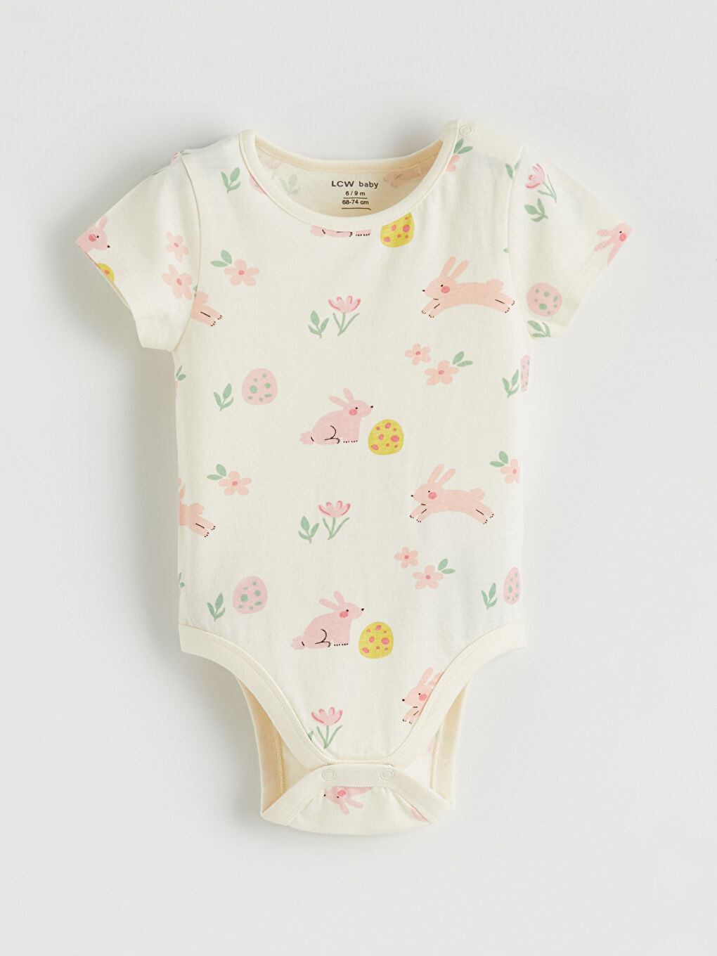 Baby Girl ECRU T-Shirt-4