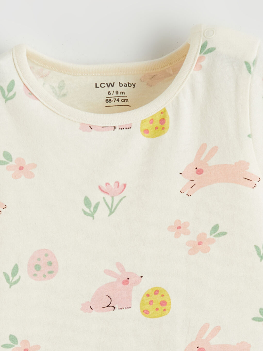 Baby Girl ECRU T-Shirt-5