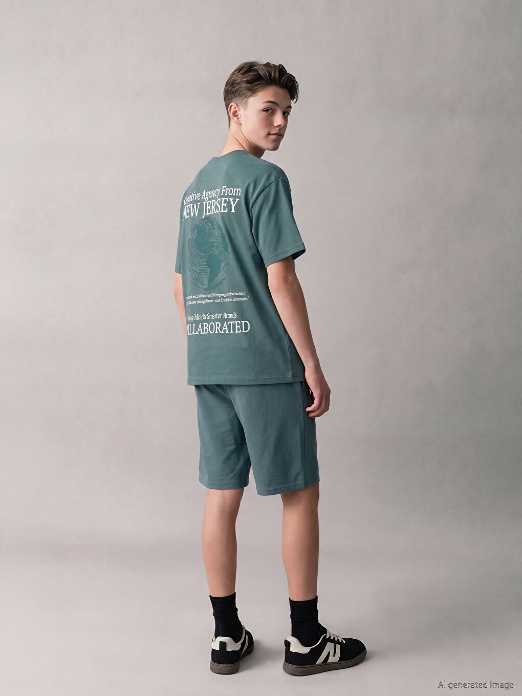 Printed Boys' T-Shirt-1