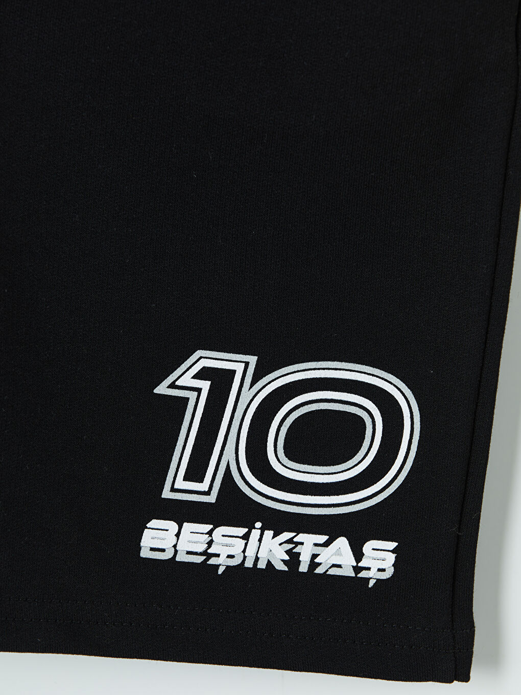 Siyah Erkek Çocuk Beşiktaş Baskılı Şort-2